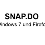 Snap.do unter Windows 7 und Firefox entfernen